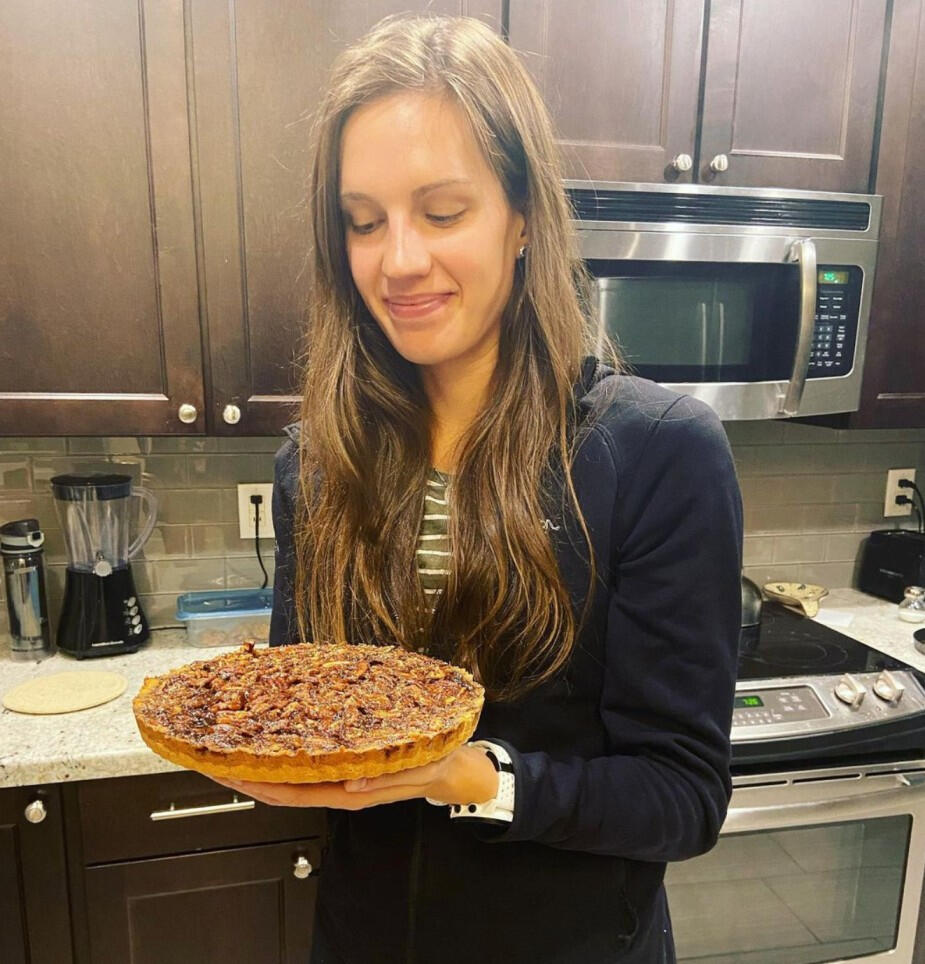 Rachel baking